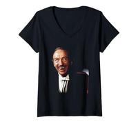 Donna David Niven Dracula Phileas Fogg Attore 1979 Maglietta con Collo a V