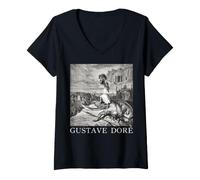 Donna Davide e Golia Maglietta con Collo a V