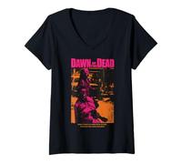 Donna Dawn of The Dead Walk The Earth Maglietta con Collo a V