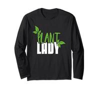 Donna delle piante Giardinaggio Amante delle piante Giardino Regina Giard Maglia a Manica