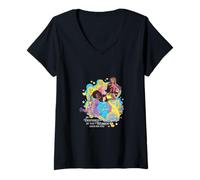 Donna Design Be Inspired by The Women Around You di Barbie Maglietta con Collo a V