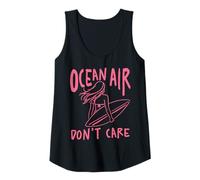 Donna Design Estivo Ocean Air Don't Care Surfer Girl Canotta