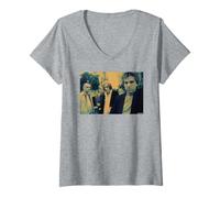 Donna Deus Rock Band Belga Scenario peggiore Andy Willsher Maglietta con Collo a V