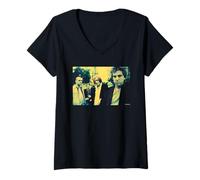 Donna Deus Scenario peggiore Rock Band Belga Andy Willsher Maglietta con Collo a V