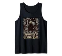 Donna di Una certa Rabbia Celestial Nouveau Art Women Right Canotta
