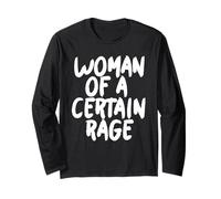 Donna di Una certa Rabbia Femminista Maglia a Manica