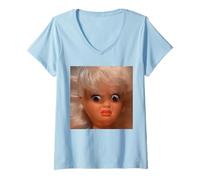 Donna Disgusted Face Meme Baby Babe X Only Baby Love Date Fans Maglietta con Collo a V