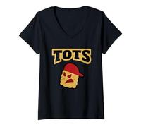 Donna Disney and Pixar’s Win or Lose Tots Softball Team Logo Maglietta con Collo a V