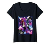 Donna Disney Descendants: Wicked Wonderland Red and Chloe Maglietta con Collo a V
