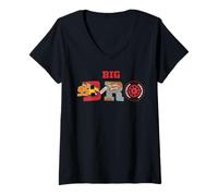 Donna Disney & Pixar's Cars Big Bro Brother Family Trip Matching Maglietta con Collo a V