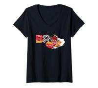 Donna Disney & Pixar's Cars Bro Brother Family Matching Trip Maglietta con Collo a V