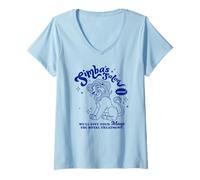 Donna Disney The Lion King Simba's Salon Royal Treatment! Maglietta con Collo a V