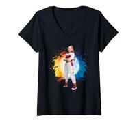 Donna Disney Zombies 4 Nova Bright The Daywalker Official Maglietta con Collo a V