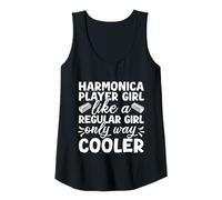 Donna Divertente Armonicista Girl Like A Regular Only Cooler Canotta