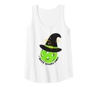 Donna Divertente Camicia da Strega con Scritta I Serve Wicked Dinks per Halloween Canotta