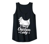Donna Divertente Galline Amore Galline E Gallo Pollaio Canotta