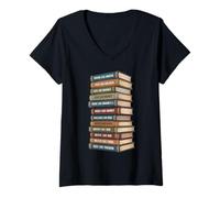 Donna Divertente Nero Leader dicendo Sogno Scrivere educare Donne Uomini Maglietta con Collo a V