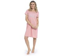 Donna Divertente Stampa Dolce Sogni Fiore Rosa O Comodo Club Blu Cotone Morbido