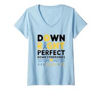 Donna Do It Right Advocate Supporti Nastri Maglietta con Collo a V
