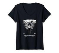 Donna Dogma Prepare Thyself Distressed Poster Maglietta con Collo a V
