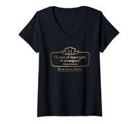 Donna Downton Abbey: The Grand Finale Families Like Ours Maglietta con Collo a V