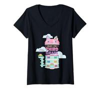 Donna DreamWorks Gabby’s Dollhouse Ready for Third Grade Maglietta con Collo a V