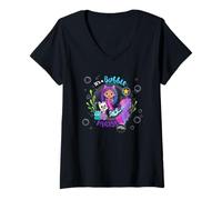 Donna DreamWorks Gabby’s Dollhouse The Movie Bubble Party Maglietta con Collo a V