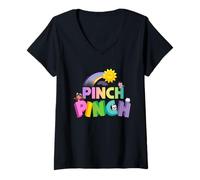 Donna DreamWorks Gabby’s Dollhouse The Movie Pinch Pinch Maglietta con Collo a V