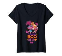 Donna DreamWorks Trolls Simply Boo-Tiful Maglietta con Collo a V