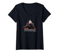 Donna Dungeons & Dragons Baldur's Gate III Astarion Blade Bite Maglietta con Collo a V
