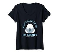 Donna Dungeons & Dragons The Owlbear Don't Talk To Me I'm Grumpy Maglietta con Collo a V