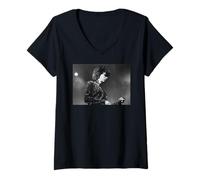 Donna Duran Duran Andy Taylor Big Live Thing Tour 1988 Maglietta con Collo a V