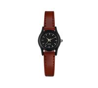 (Donna-E)Orologio da donna casual, unisex, per amanti del business, con design a mano, in pelle, da