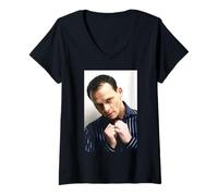 Donna Eastenders Billy Mitchell Perry Fenwick Attore Maglietta con Collo a V