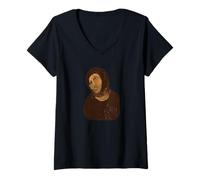 Donna ECCE Homo Borja Maglietta con Collo a V