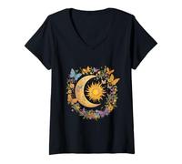 Donna Eclipse Si risveglia Maglietta con Collo a V