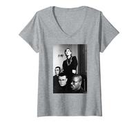 Donna Electribe 101 Electronic Soulful House Group di AJ Barratt Maglietta con Collo a V