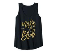 Donna Elegante Madre della Sposa con Design Giallo Scuro Canotta