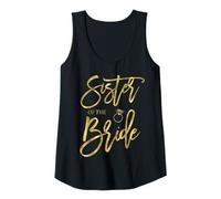 Donna Elegante Sorella della Sposa Addio al Nubilato Canotta