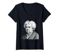 Donna Elizabeth Cady Stanton, American Writer And Activist Maglietta con Collo a V