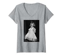 Donna Elton John Theatre Show Non è Niente Come Una Donna Maglietta con Collo a V