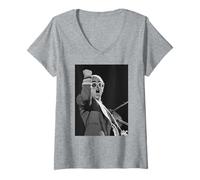 Donna Elton John Vive a Londra più Forte del Concorde Maglietta con Collo a V