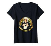 Donna Elvisly Yours Elvis Presley - Ciondolo Portafortuna Maglietta con Collo a V