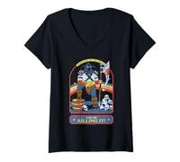 Donna Employee of the Month Sarcastic Vintage Funny Adult Humor Maglietta con Collo a V