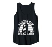 Donna Entusiasti di Pilates Stretch Now Relax Later Pilates Canotta