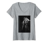 Donna Eroe della Commedia di Sam Kinison a casa di Malibu di Michael Grecco Maglietta con Collo a V