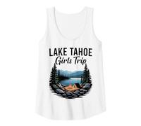 Donna Escursione per Ragazze a Lake Tahoe Campfire Lake Weekend Canotta