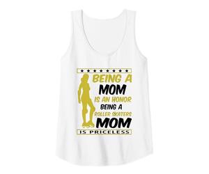Donna Essere una mamma è un onore essere un pattinatore in linea skate Canotta
