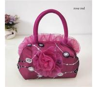 Donna Estate Lustrini Borsa Piccola Cellulare Chiave Portamonete Floreale