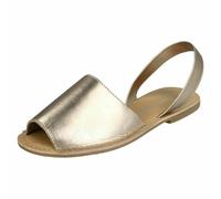 Donna F0R0143 Cinturino Punta Aperta Sandali Estivi Da Leather Collection